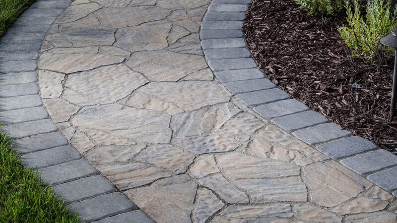 Paver walkway