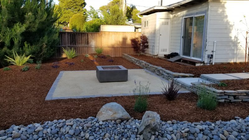Decomposed granite walkway installation