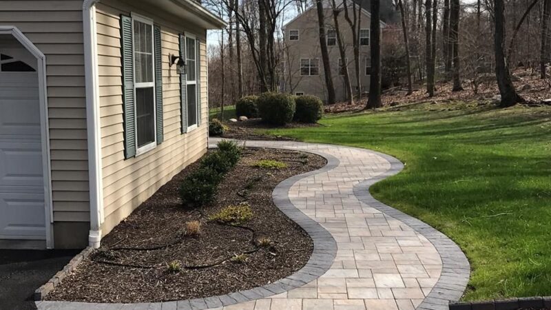 Paver walkway designs