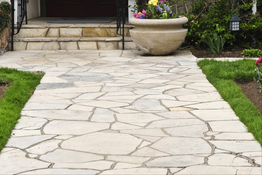 Path flagstone install step pathway walkway stone sunset garden walkways paths easy ideas norman plate instructions saved Path flagstone install step pathway walkway stone sunset garden walkways paths easy ideas norman plate instructions saved