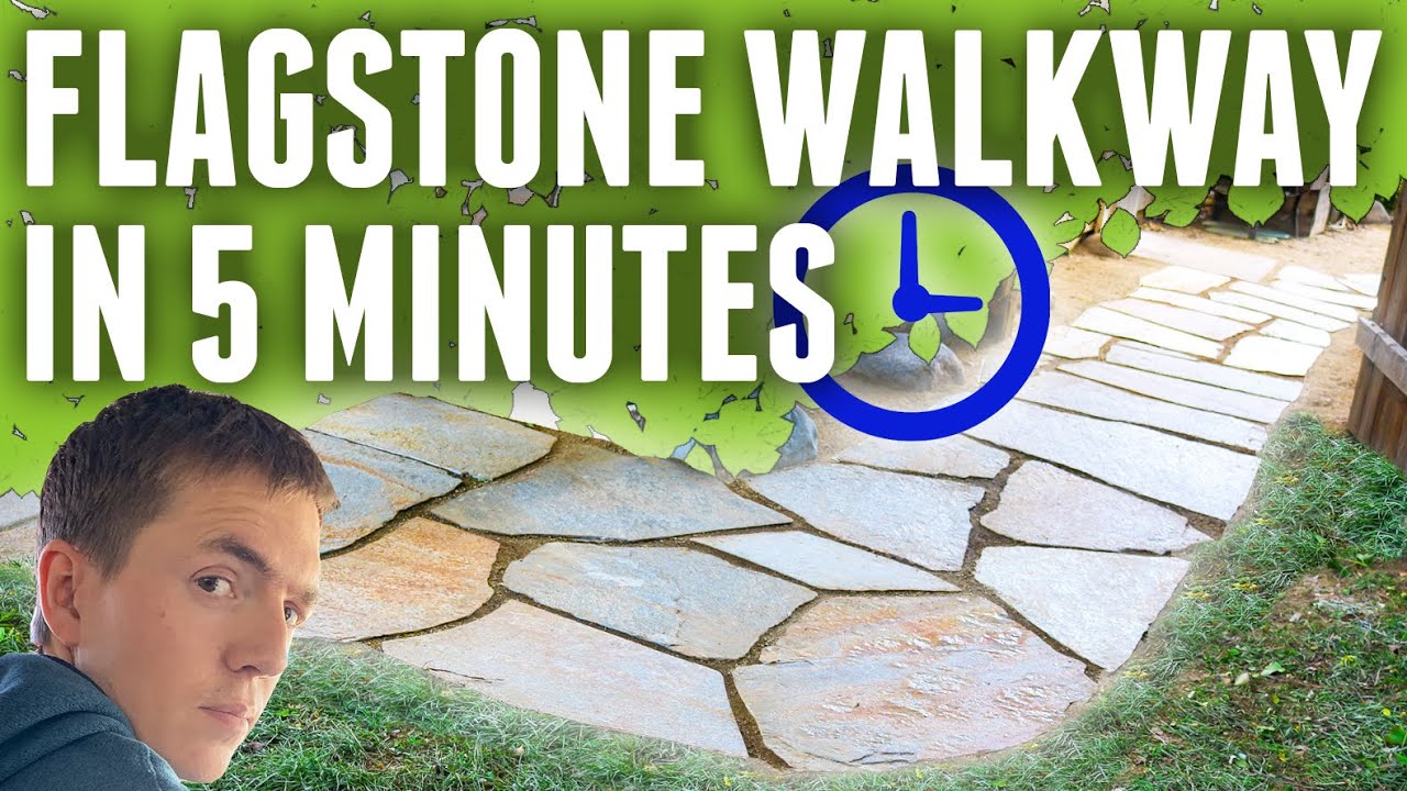 Flagstone beautify install walkway paths Flagstone beautify install walkway paths