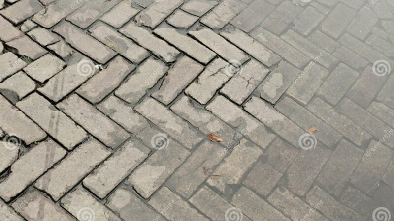 Paver path installation